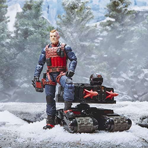 Figura G.I. Joe Classified Series - 15 cm com Acessórios Temáticos - Sucata de Ferro e Drone Anti-Ar