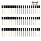 60 Pack Foam Paint Brush, 1 inch Foam Brush Painting Set for Acrylics, Stains, Varnishes, Crafts