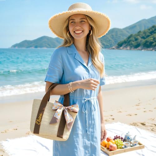 Bolso playero personalizado Van Fan & Shi miniatura 2