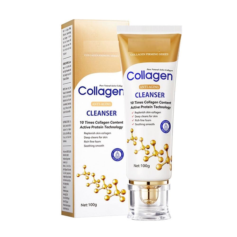 collagen cleanser korean clean skin 10times collagen effect (100g)