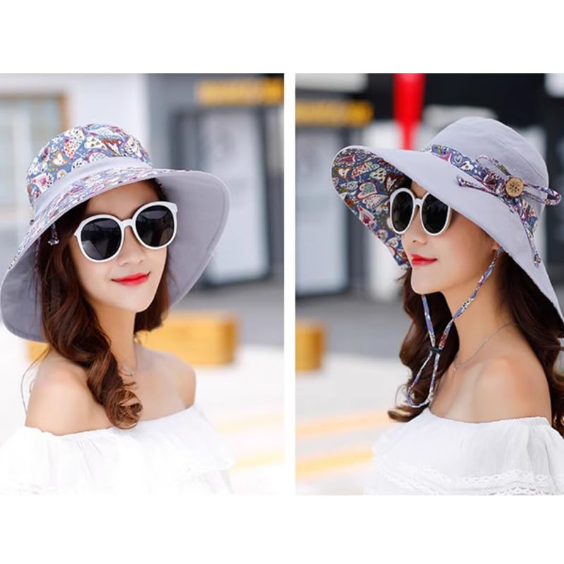 Visera de Sol Plegable para Mujer con Protección UV miniatura 2