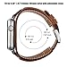 Watch Band Compatible with Apple Watch ultra 49mm Band Watch Series 8 7 45mm Band Fit 7.5'-9.8' Apple Watch 44mm Series 6 SE2 SE 5 4 Watch 42mm Series 3 2 1 Leather Band with Buckle Cuff iWatch Band