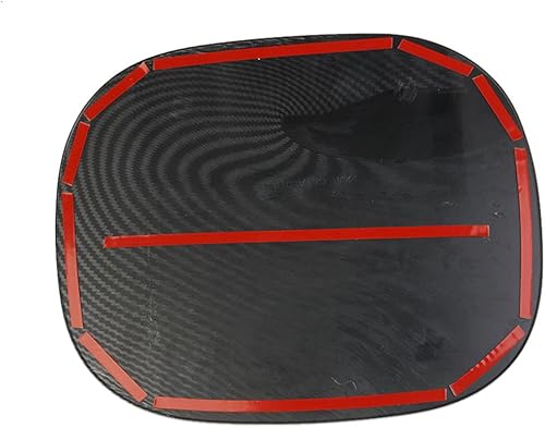 Miniatura 5 de Cubierta del depósito de combustible de fibra de carbono para puerta de gas para Chevy Tahoe Suburban 2021-2024 para GMC Yukon 2021-2024