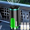 Ainid Smart Car Air Freshener with 3 Essential Oil, Intelligent Car Aroma, Ultrasonic Atomizer with Detachable Clips #1