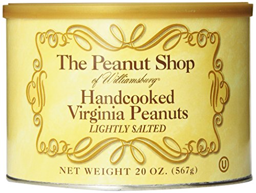 The Peanut Shop of Williamsburg Handcooked Virginia Peanuts Lightly Salted