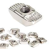 Ce lot de 200 Écrous à Rainure en T KINETOX est livré avec un filetage M4. Chaque ecrou m4 mesure précisément 10 x 6 x 5.4 mm et s'adapte parfaitement aux profilés en T avec une rainure de 6 mm. L'Écrou de Tête de Marteau convient idéalement pour les travaux d'assemblage sur machines et structures, répondant ainsi aux exigences de la construction mécanique et de la fixation de rails de guidage.