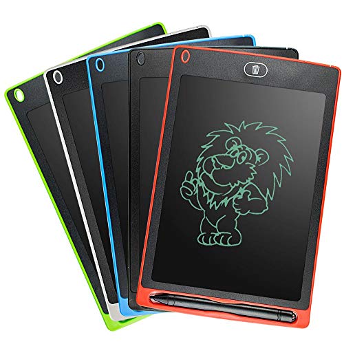 Image of Syga LCD Writing Tablet 8.5inch Colorful Doodle & Scribbler Boards, Lightly Learning Toys Drawing Pads for for Kids and Adults at Home,School or Travel (Blue)