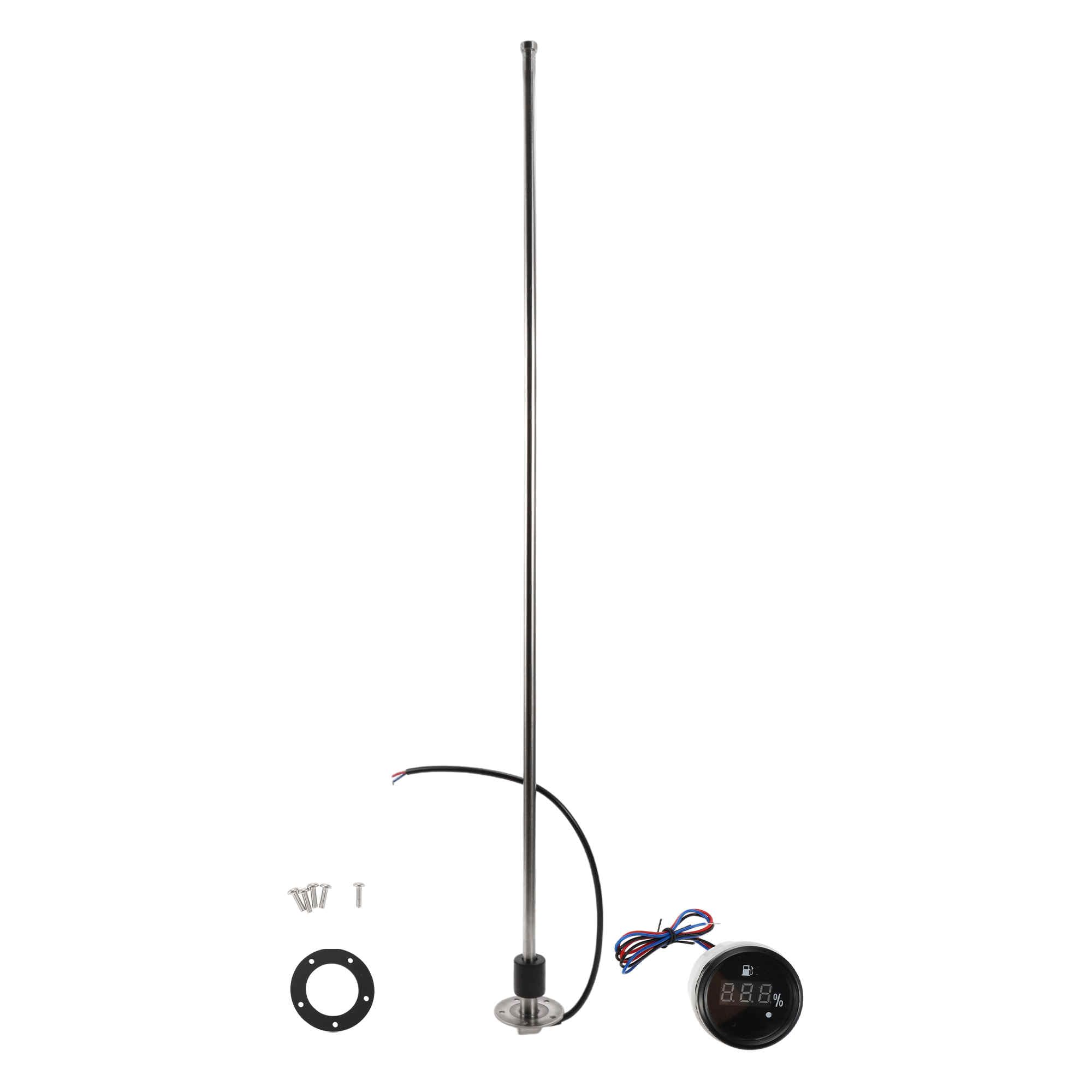 A ABSOPRO 950mm Fuel Sending Unit and Gauge Kit 37.4" for Boat Car Truck RV Fuel Sending Unit Marine Fuel Sender Unit