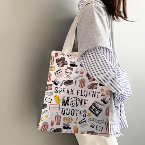 Bolsa tipo tote con frases de películas miniatura 2