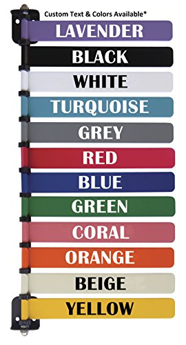 Medical Exam Room Status & Signal Flag, 8" 12 Flag System #TOP1