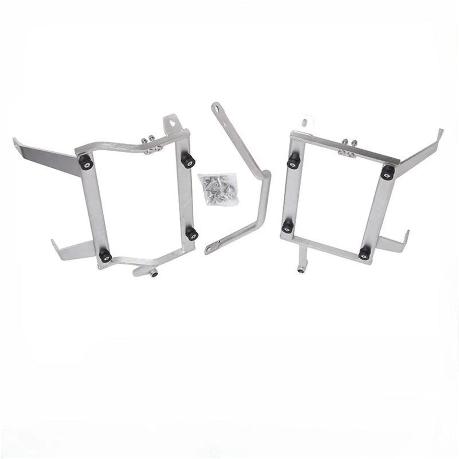Portapacchi Laterale Moto Con Telaio Bagagliaio Per VOGE DS900X Supporto bauletto | Parti della staffa della borsa laterale Parti modificate per accessori da turismo a lunga distanza(Stainless steel)