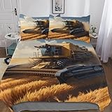 [Bettbezug-Set]: Einzelgröße inklusive 1 Bettbezug: Einzelbett (135 x 200 cm), 1 Kissenbezug: 48 cm x 75 cm. 1 Bettbezug: Doppelbett (200 x 200 cm), 2 Kissenbezüge: 48 cm x 75 cm.1 Bettbezug: King (220 x 240 cm), 2 Kissenbezüge: 48 cm x 75 cm. Beste Geschenke für Ihre Familie!