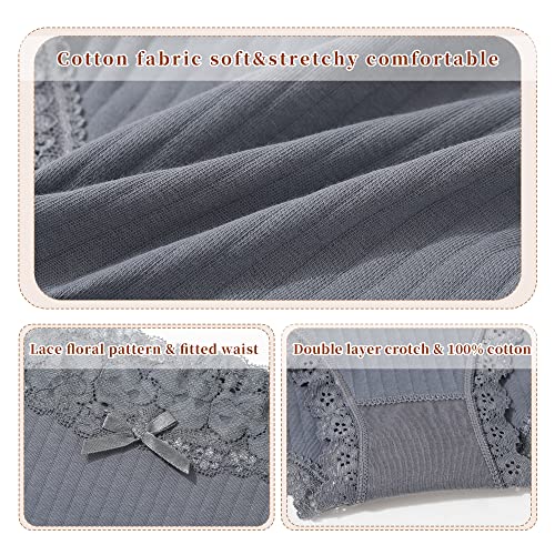 Cotton Bikini Women's Underwear Stretch Panties Breathable Briefs Cheeky Panty3