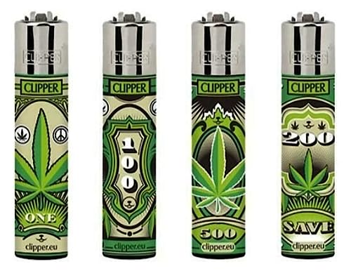 Clipper Mechero 4 Pack Hojas Dollar miniatura 1