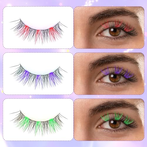 Amabro Colored Eyelash Extensions - Image 3