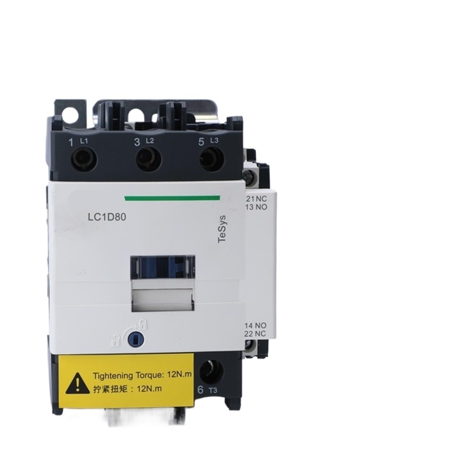 LKPEHTAGN 1Pcs TeSys D 3-ploe Contactors-Motor Control Category AC-3 LC1D80*7C AC24V-380V 80A 50/60HZ