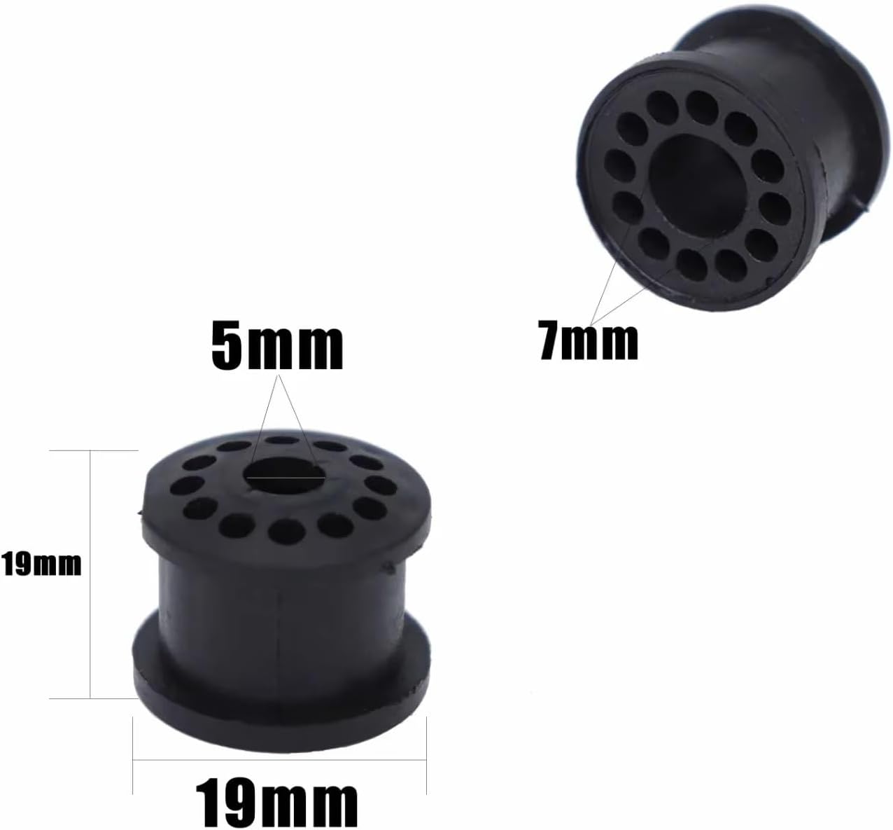 Transmission Cable Compatible With Focus MK2 2005-2009 MT Gearbox Shift Lever Cable Bushing Linkage Repair Kit(5pcs)