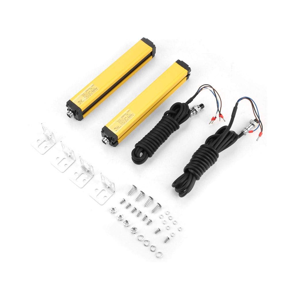 Keenso DC12V / 24V BEM0440-30NB Lichtvorhang Sensor Schalter Sicherheitslichtgitter Sicherheitsgerät Industrielle Steuerungen