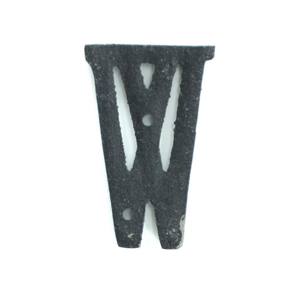 Amazon.co.jp: アルファベットオブジェ W アイアン 英字 イニシャル