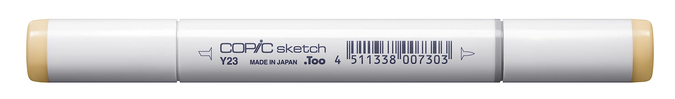 COPIC Sketch Coloured Marker Pen - (Y-23) Yellowish Beige, For Art & Crafts, Colouring, Graphics, Highlighter, Design, Anime, Professional & Beginners, Art Supplies & Colouring Books — image 1