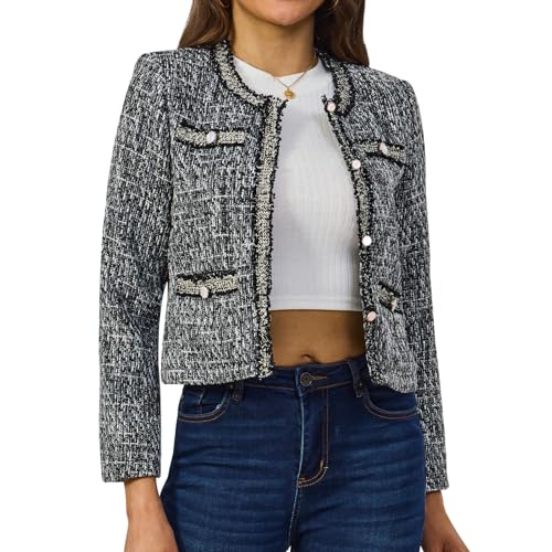 ジャケット・アウター mideal spring tweed over jacket mideal spring tweed over jacket ジャケット