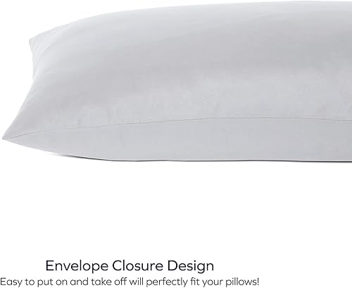 Miniatura 2 de Boston Linen Co. Sábanas de microfibra para cama de tamaño matrimonial, juego de ropa de cama de 4 piezas de calidad hotelera de 1800 hilos, doble