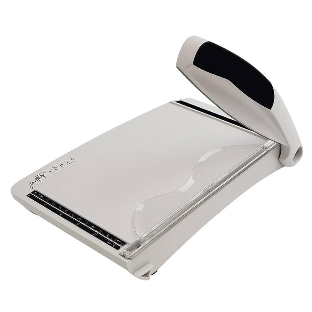 ティムホルツ×トニックスタジオ ターンエッジトリマー ペーパーカッター Deckle Edge Paper Trimmer - Tim Holtz Tools – Tonic Studios USA