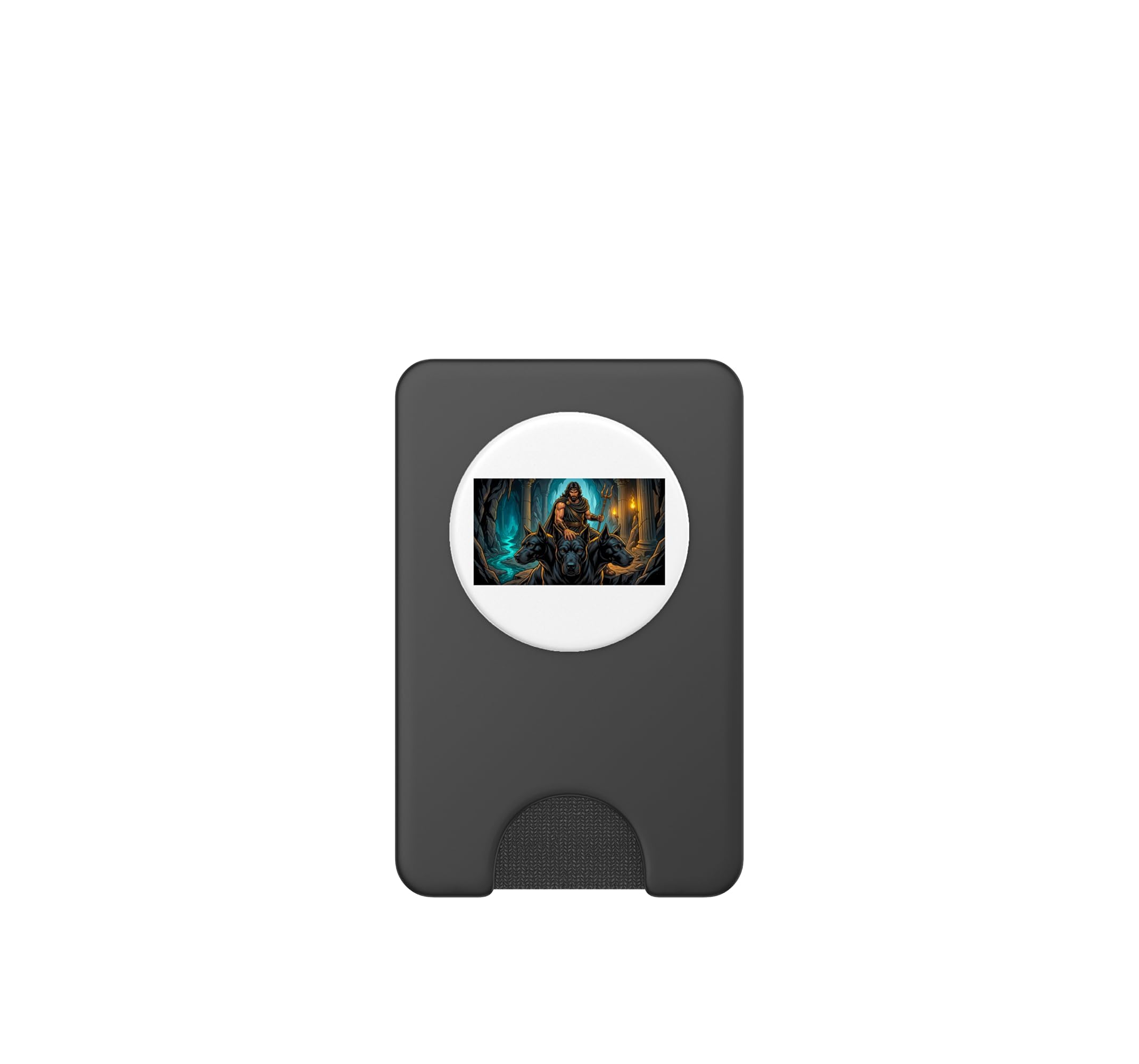 Hades God of the Underworld griechische Mythologie und Cerberus PopSockets PopWallet für MagSafe