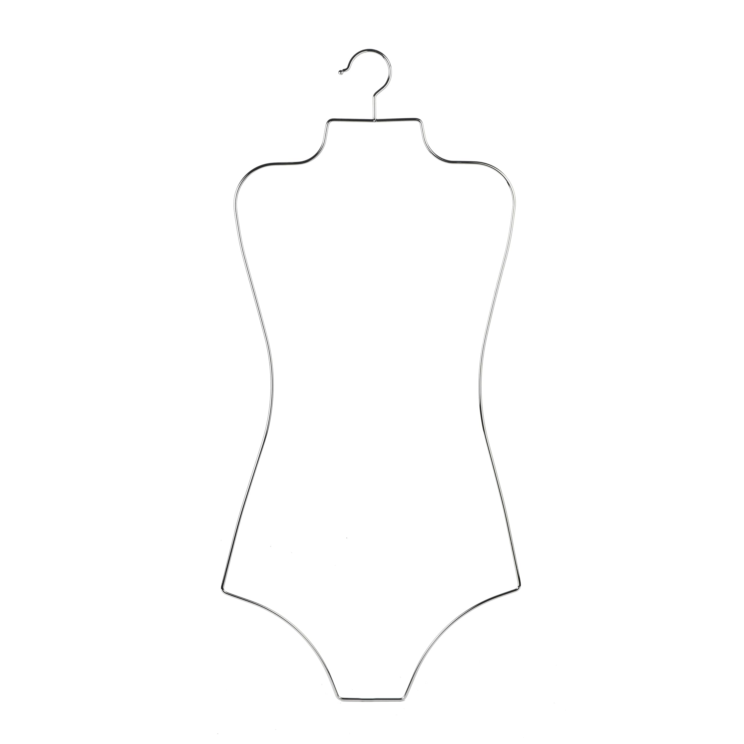 Photo 1 of Arekuaei Metal Swimwear Bikini Hangers Versatile Underwear Bra Display Hanger 10 PCS Silvery Finish
