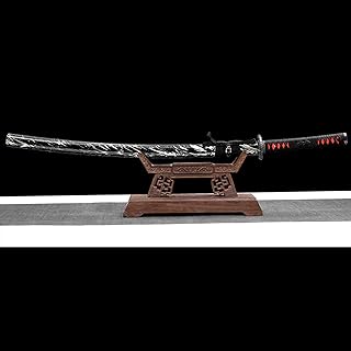HJHUUA Katana Japonesa de bambú,Espada samurái Tradicional de Madera para Entrenamiento,bokken Artesanal para Entrenamiento de Kendo,Regalos,Juegos de rol y Accesorios. 103 cm