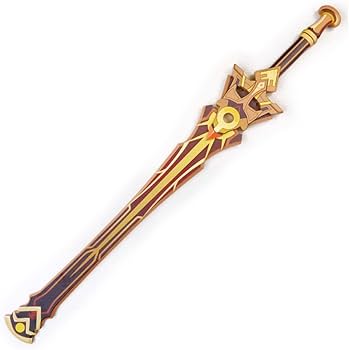 Amazon.co.jp: 【bulzuri】原神 武器 刀 聖顕の鍵 小道具 木製 竹 武器