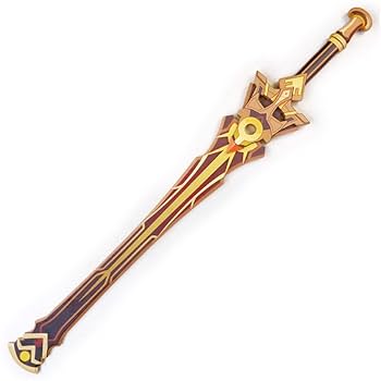 Amazon.co.jp: 【bulzuri】原神 武器 刀 聖顕の鍵 小道具 木製