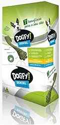 Petiscão - Caixa Display Dental Dogfy Cães Pequenos Snack Limpa Dentes