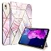 Produktbild Hülle für Lenovo Tab P11 TB-J606F/Tab P11 Plus TB-J616F 11", Marmor Hülle mit Standfunktion Schutzhülle mit Auto Schlaf/Wach Cover, Roségold