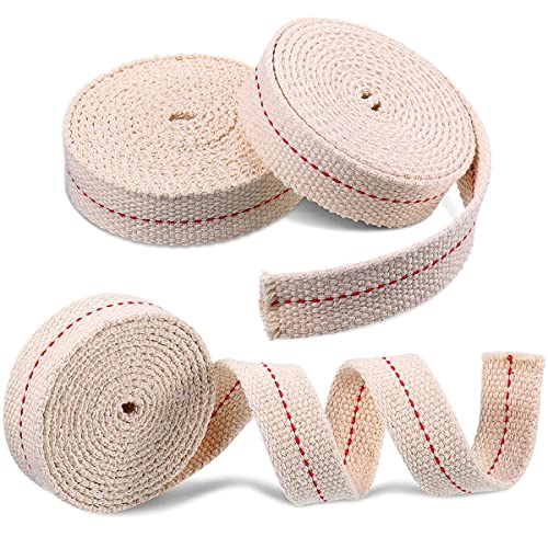 Reviews de Mechas - los más vendidos. 48 3 rollos de mecha de algodón plano fuerte, mecha de aceite de algodón para estufa de quemador de queroseno