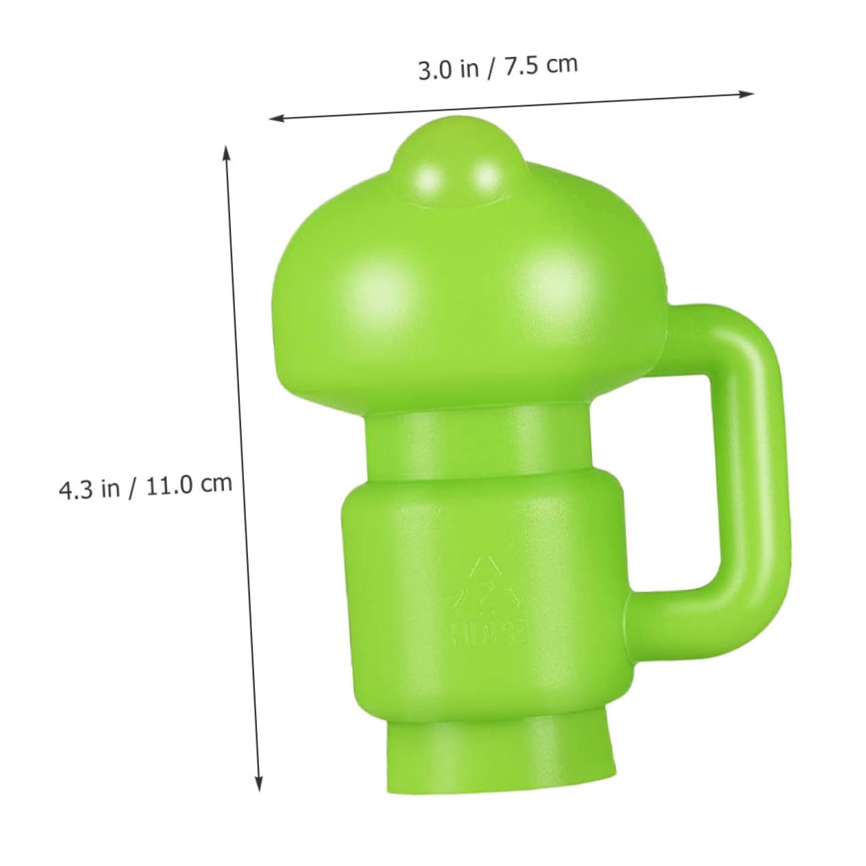 VICASKY 1Set Small Trampoline Caps Durable Frog End Caps for Compact Trampoline Rods Easy Installation Suitable for Various Trampoline Models