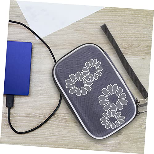 Estuche duro para disco móvil y accesorios de cámara de viaje 7