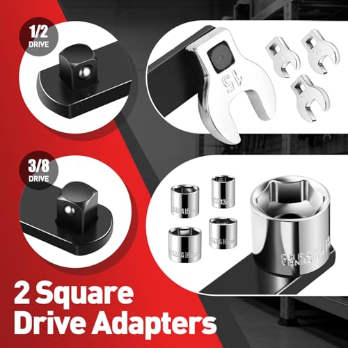 DNA MOTORING 9-Piece Serpentine Belt Tool Set