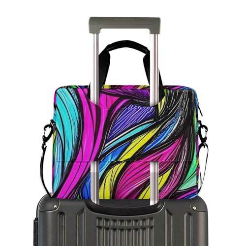 Funda para portátil messenger 15.6 pulg con asa y correa miniatura 4