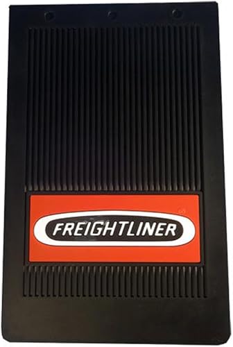 Freightliner Juego de 2 aletas de goma negra para camiones de 10 x 15 pulgadas para camiones