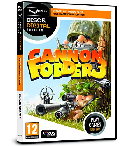 Jeu PC Cannon Fodder 3 stratégie tactique version import anglais