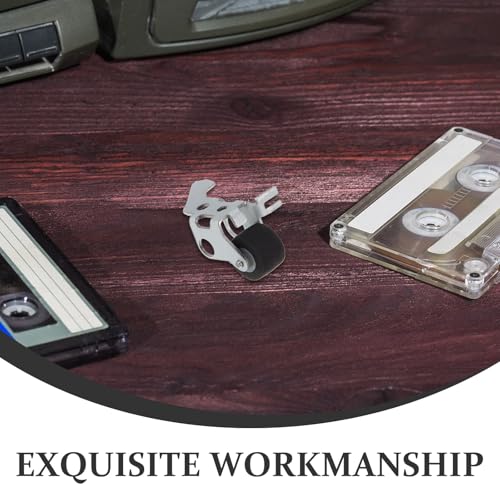 Veemoon Rodillo de Presión de Caucho y Hierro 9 Mm para Reparación de Grabadoras de Casetes, Kit de 4 Piezas, Accesorio Portátil para Mantenimiento de Audio y Vídeo Portátil, Uso - imagen 8