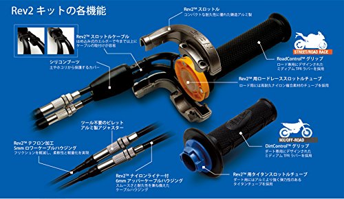MOTION PRO REV2 Revolver Throttle Kit for Kawasaki NINJA ZX-6RR