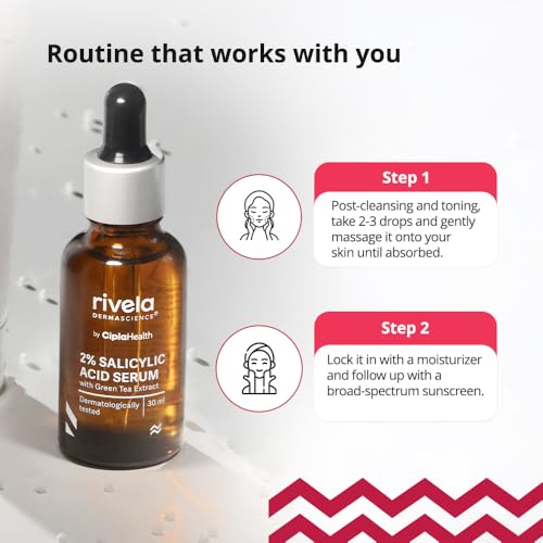 Image of Rivela Dermascience 2% Salicylic acid face serum - 30ml