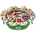 CardKingPro Immense Dice Bags with Pockets - Green - Capacity 150+ Dice - Great for Dice Hoarders