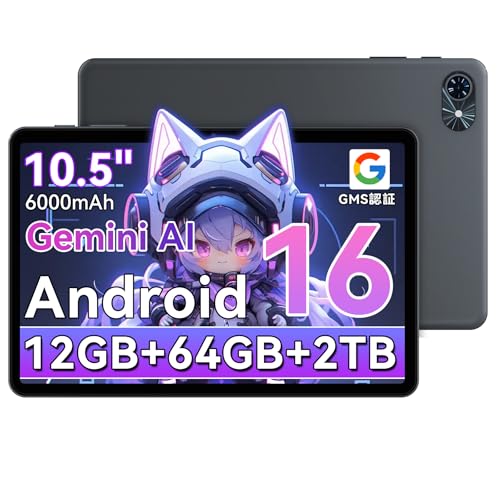 �yAndroid16 �^�u���b�g AI�œK��OS �V�o��zTABWEE T80 android �^�u���b�g 10�C���`�A ���^�y�ʁA�A���h���C�h16 tablet�Awidevine L1/YouTube�Ή��AGMS�F�� Gemini AI���ځA12GB+6