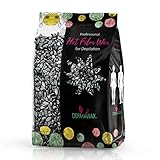 Dermawax Black Wachs Heisswachs Waxing Perlen Wachsperlen zur Ganzkörper Haarentfernung für Männer und Frauen Brazilian Waxing Gesicht Rücken Arme Beine Bikini Zone Ohren Nasen Enthaarung (500 Gramm)