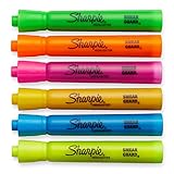 Sharpie - Rotuladores fluorescentes., color colores variados pack de 6