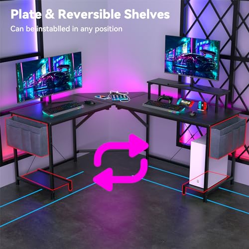 Bureau d'angle gaming pour aménager un coin setup dans votre salon - 8