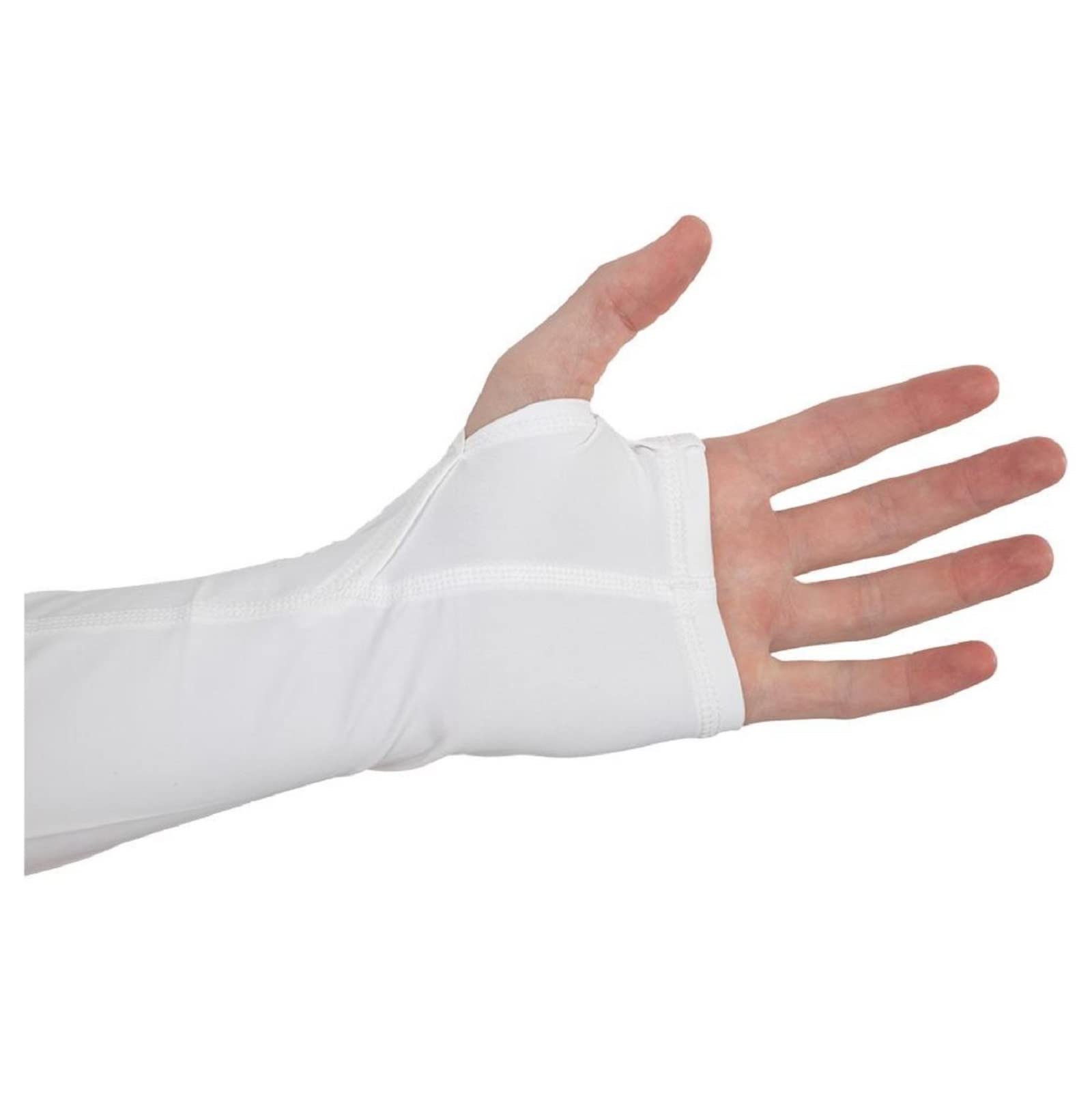 BloqUV UPF 50+ Sonnenschutz Active Sun Sleeves (Weiß, XS)